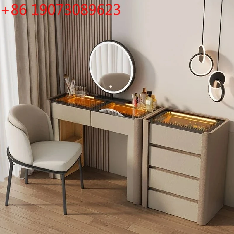 

Простой туалетный столик для мебели для спальни, современный дизайнерский домашний шкаф для хранения туалетного столика