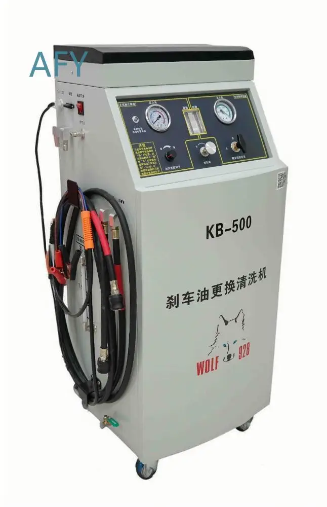 Brake Fluid Exchange Machine for Automobiles Dual Power Brake Bleeding Tool Gas Electric Brake Oil Replacement Equipment Auto