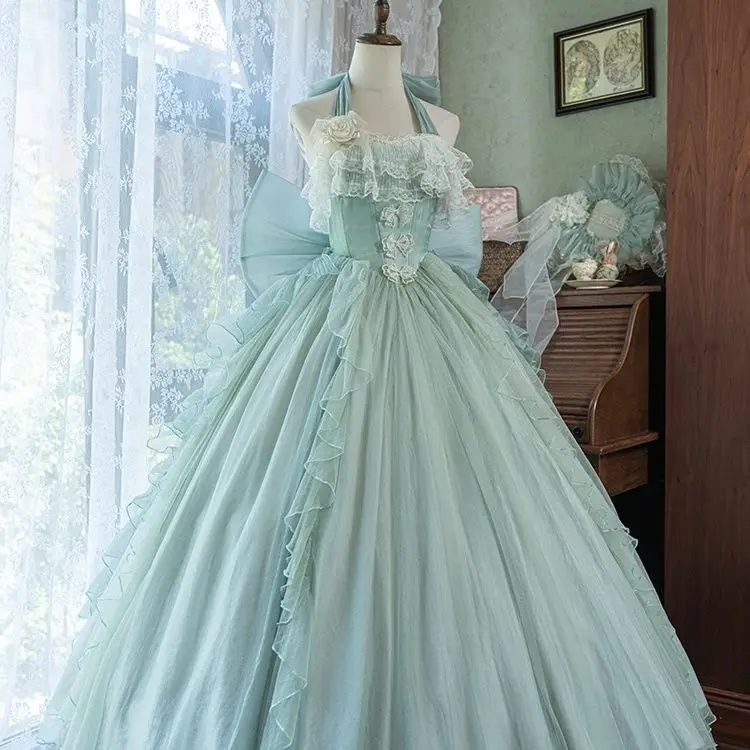 

Japan Lolita Birthday High-End Long Tailed Elegant Extra Long Tailed Princess Dress