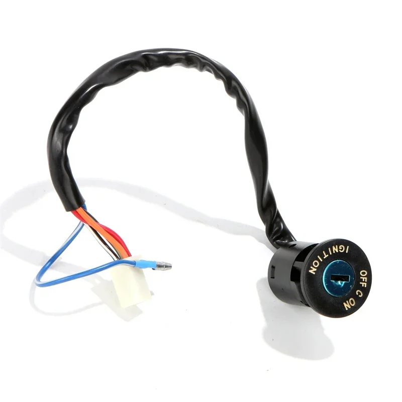 Universal 5 Wires Scooter ATV Motorcycle Ignition Switch Lock Key Set for 50cc 70cc 110cc 125cc 150cc 250cc