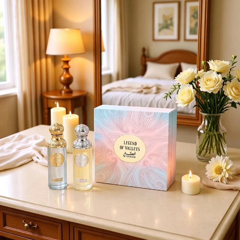 

180ML GISSAH Unisex Perfume Set Long Lasting Pheromone Arab Body Spray - Man & Woman Parfum Gift Box