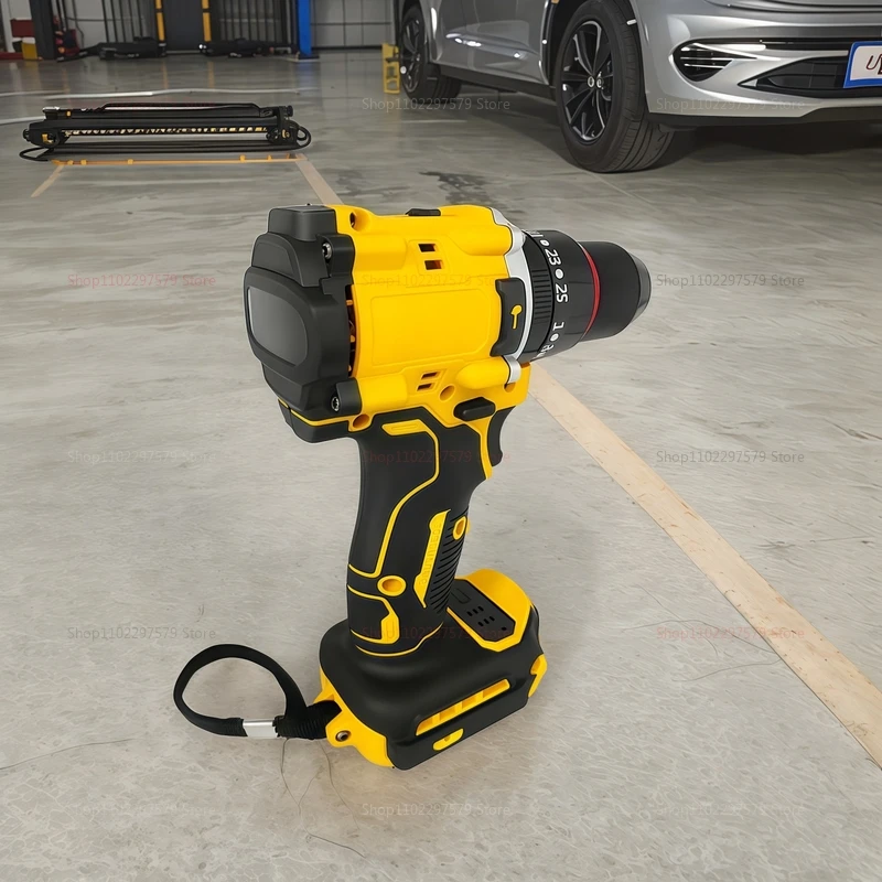 مفك براغي كهربائي بدون فرش قابل لإعادة الشحن، مثقاب يدوي متوافق مع دبوس بطارية ديوالت للمنزل بنفسك