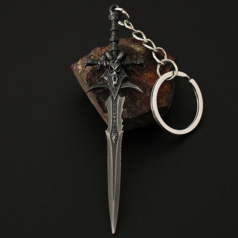 Moster Frostmourne Thunderfury 코스프레 게임의 세계 WOW Lich King King Llane 의상 Prop Sheepshead Sword Anime Replica