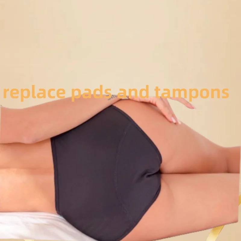 Women Absorbent Menstrual Panties 4-Layer Leak Period Breathable  Underwear Heavy Flow Maternity Incontinence Sanitary Lingerie