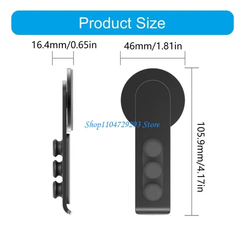 Y2GD سماعة رأس تحت المكتب تدعم حامل سماعة الرأس يدور 360 درجة #6
