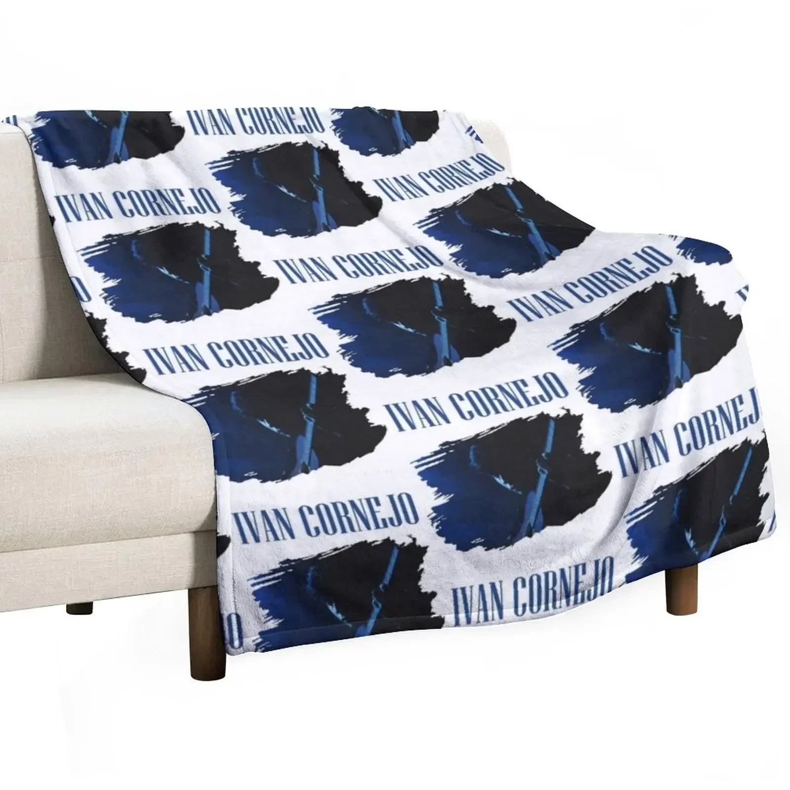 

Ivan Cornejo Photo With Text v2 Throw Blanket Quilt Bed Moving Soft Blankets