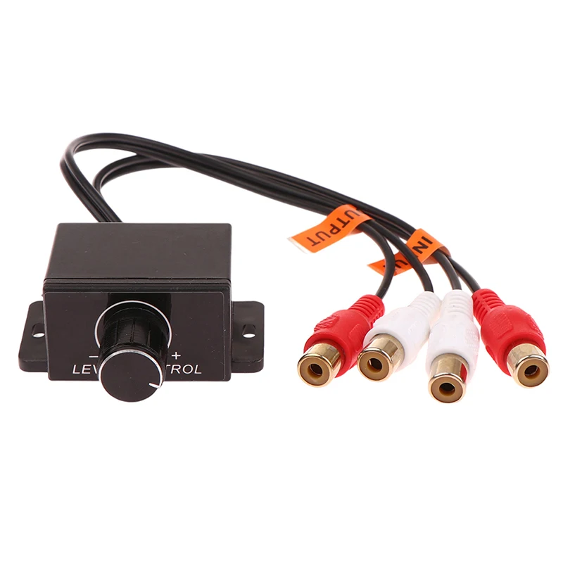 1PC Car Amplifier Volume Regulator Speaker Bass Controller Car Audio Amplifier Sound Adjuster Subwoofer Amplifier