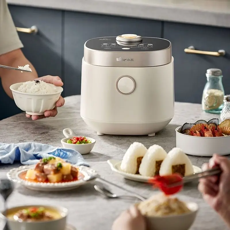 1-3 people mini micro-pressure rice cooker, ceramic glaze multi-functional household porridge pot C16Q1
