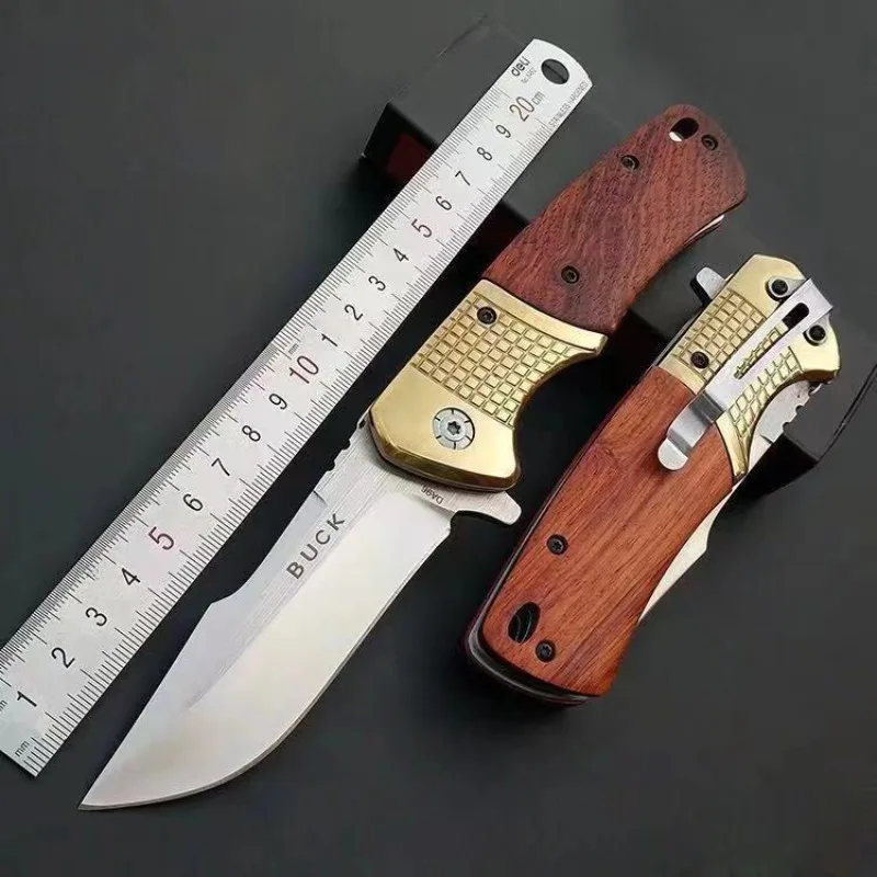 

Newest Folding Outdoor Knife Camping Survival High Hardness Folding Knife Portable Multi-Purpose Damascus Pattern Pocket Knife