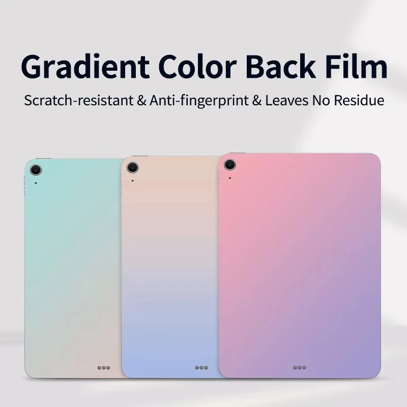 Tablet Sticker For 2025/2024 iPad Pro Air M4/M3 11/13 inch Colourful Skin anti-scratch Sticker Tablet Bezel Section Sticker