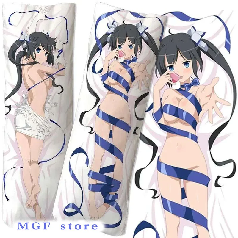 

Anime Looking For Encounters In The Dungeon Life-Size Pillow 2 50*160cm Sides 3D Printing Bedding Custom Sexy Gift Pillowcase