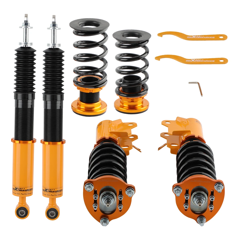 Coilovers for Honda Civic 2006-2011, for Acura CSX 06-11, 24 Levels Damper Coilovers Adjustables Suspension Kit