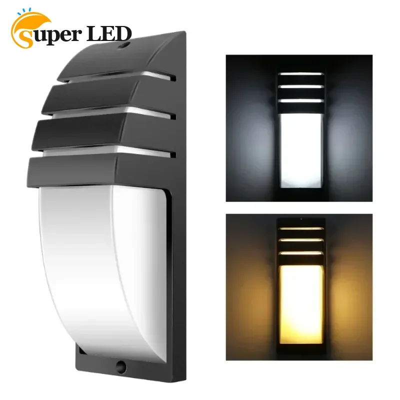 

New Outdoor Wall Lamps Waterproof Human Sensing LED Light Garden Balcony Terrace Corridor Courtyard Exterior Decor Wall Lights