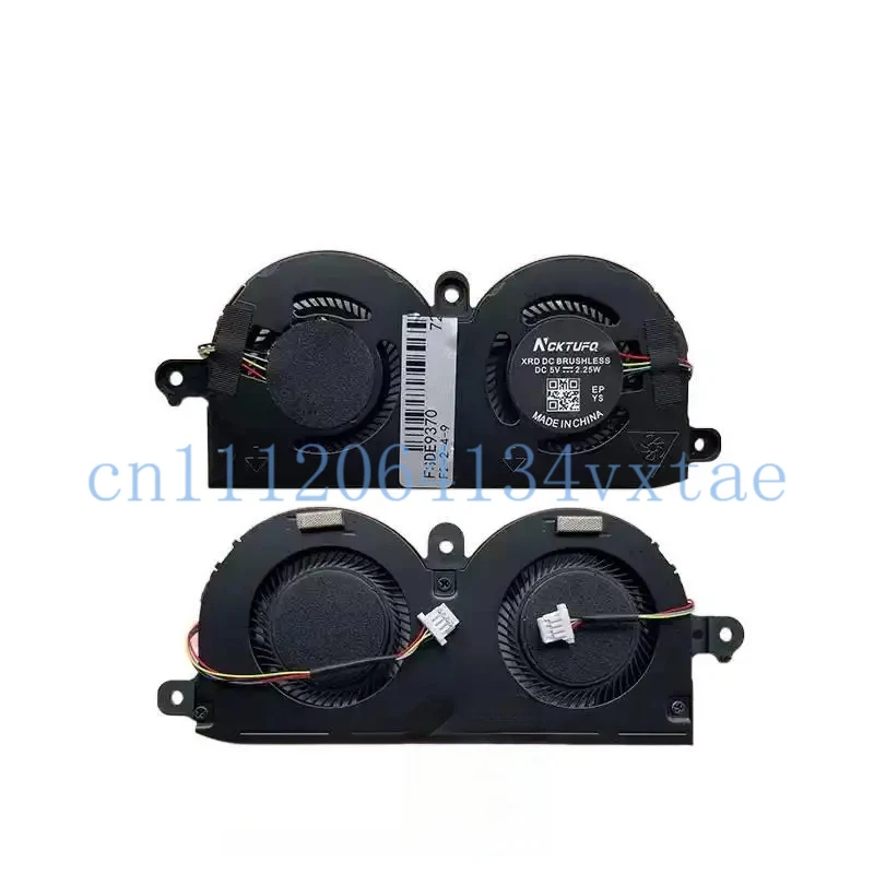 Replacement CPU Cooling Fan for DELL XPS 9370 9380 7390 9305 Series 0980WH 0PNWJR DFS350705PQ0T FM18 ND55C19-16M01 DC5V  0.2