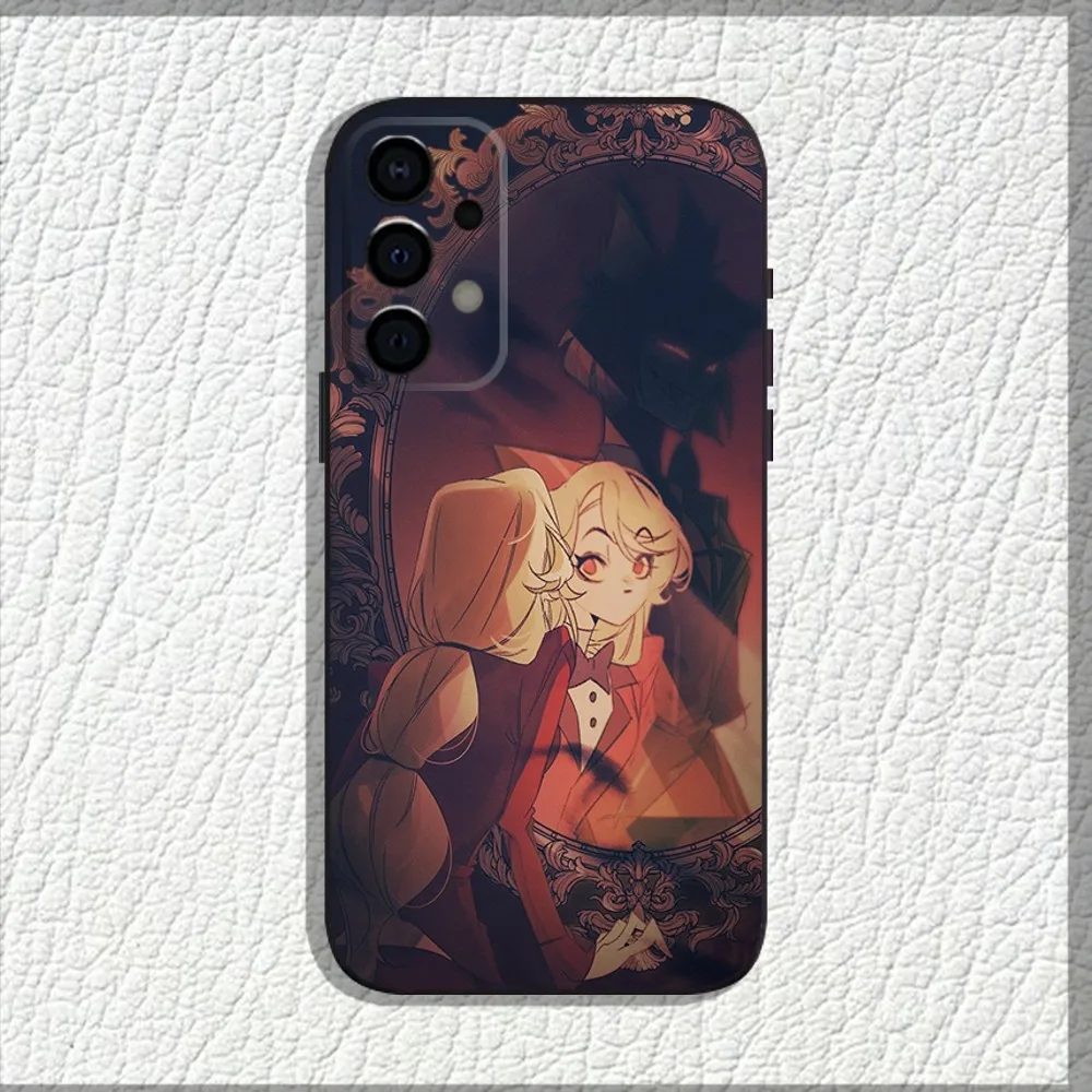 A-Alastor H-Hazbin H-Hotel Phone Case For Samsung Galaxy A13,A21s,A22,A31,A32,A52,A53,A71,A80,A91 Soft Black Shell