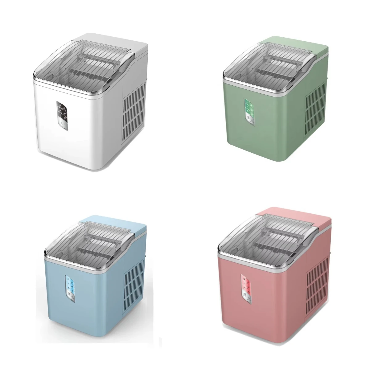 Smart Automatic Mini Ice Maker 220V Customizable Style Portable Ice Cube Machine for Home Commercial Use