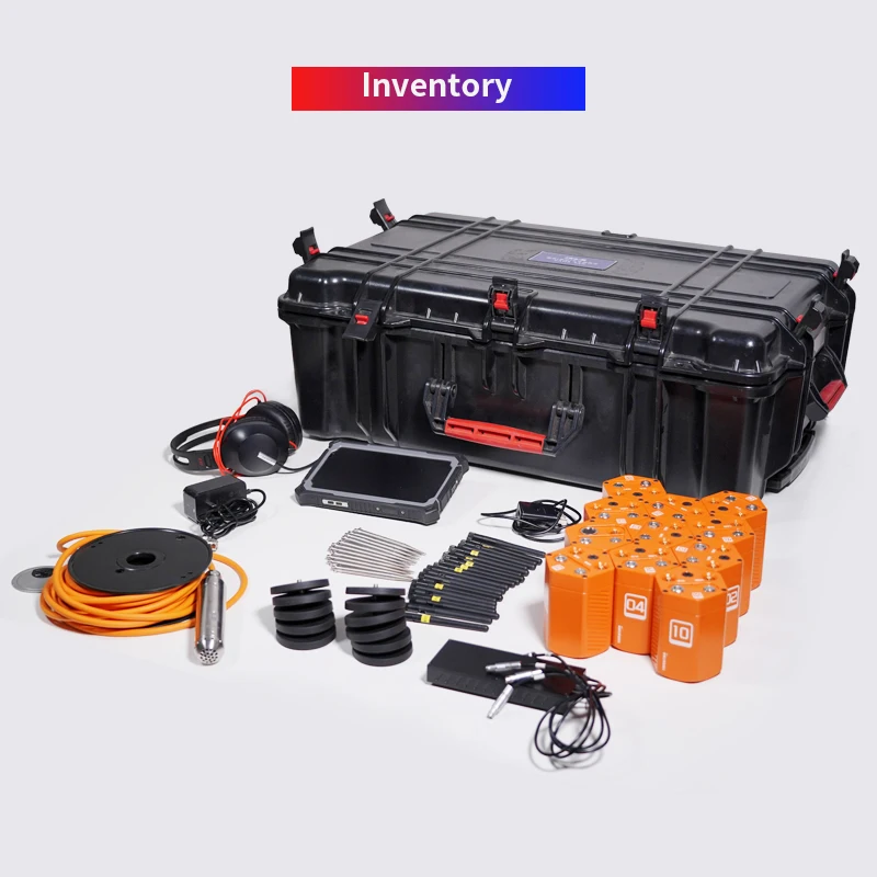 Life Detector Array Seismic Life Detector for Search and Rescue Victim Detection Earthquakes Collapsed Buildings Disaster Areas