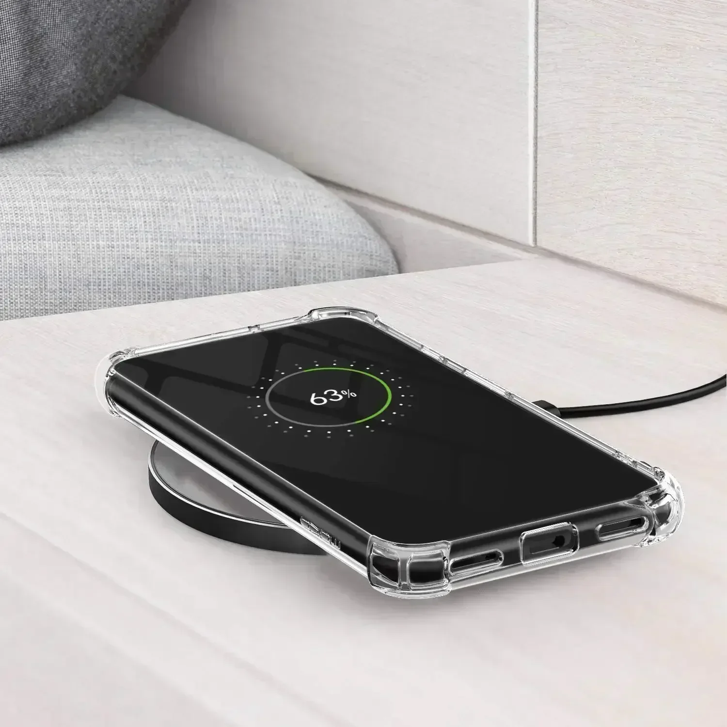 Caso de tpu macio para google pixel 5, 4 xl, 3a, 4a, 5g, ultra fino, shochproof, transparente, cristal, para google pixel 4 xl