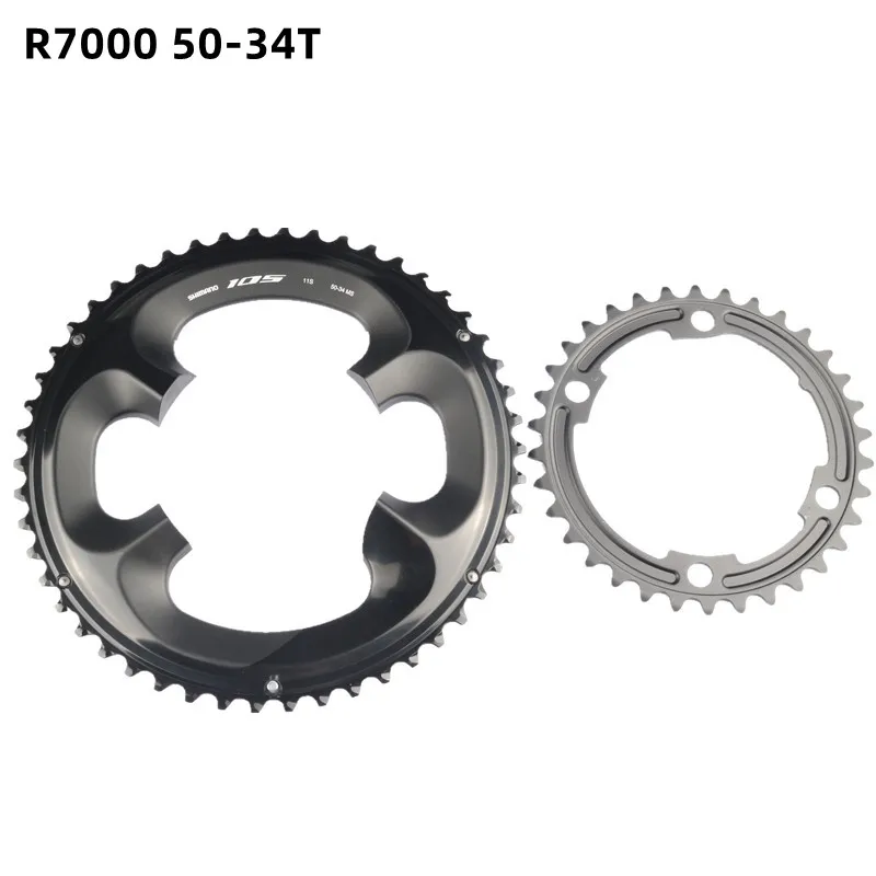 Shimano R7000 R8000 Kettenblatt Ultegra 105 11 Geschwindigkeit Rennrad Kettenblatt 50T/52T/53T/34T/36T/39T 110BCD Fahrrad Kurbel Krone – Detail 16
