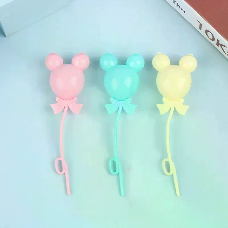 /GJ/3Pcs Colorful 1/12 Scale Dollhouse Miniature Colorful Balloons Doll House Decor