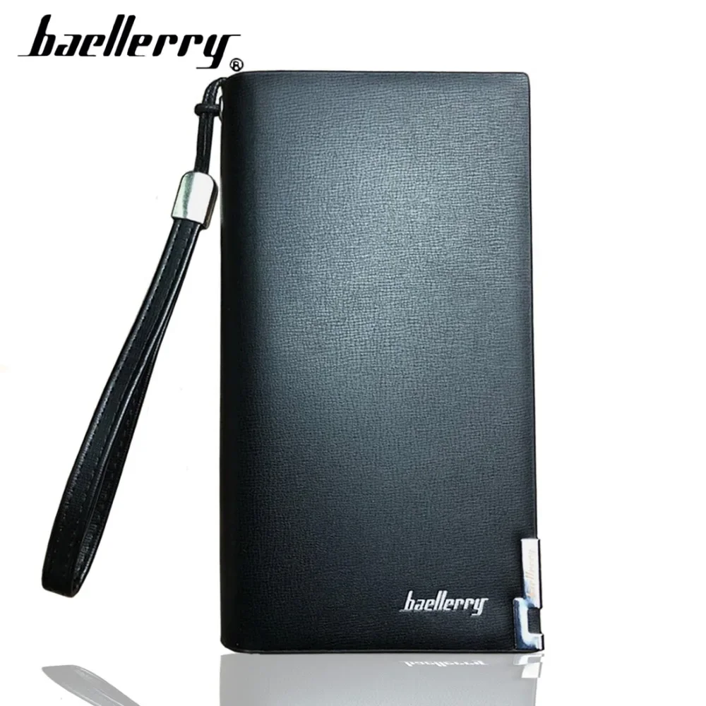 Men Wallets Classic Long Style Card Holder Male Purse Quality Zipper Large Capacity Big Brand Luxury Wallet For Men