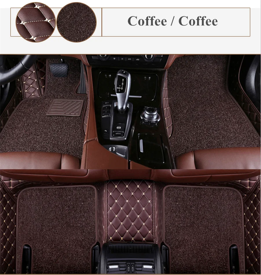 

High quality,Custom special car floor mats for Mercedes Benz EQS 500 SUV 5 seats 2026-2023 waterproof rugs double layers carpets