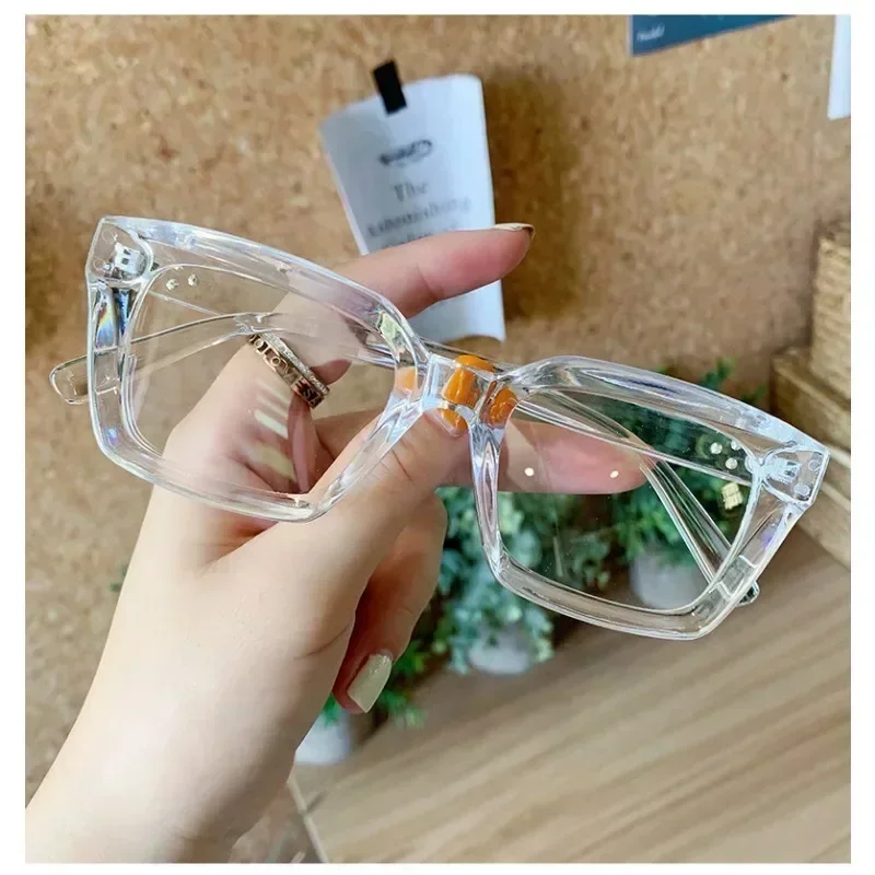 

2024 Portable Oversized Square Reading Glasses Men Women Large Frame High-definition Presbyopia Eyeglasses