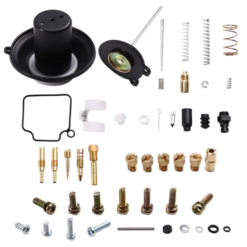AEE5-Carburetor Repair Kit For Honda Rebel 250/CMX 250/CA250 1985 - 2016 Single Carburetor Version With Plunger Assembly