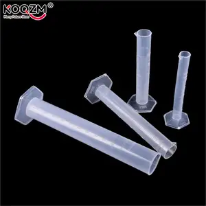 Cilindro de medição de plástico, 50ml, ferramentas graduadas, máscara facial para laboratório, escola 10 principais vendas cilindro de plástico - №10