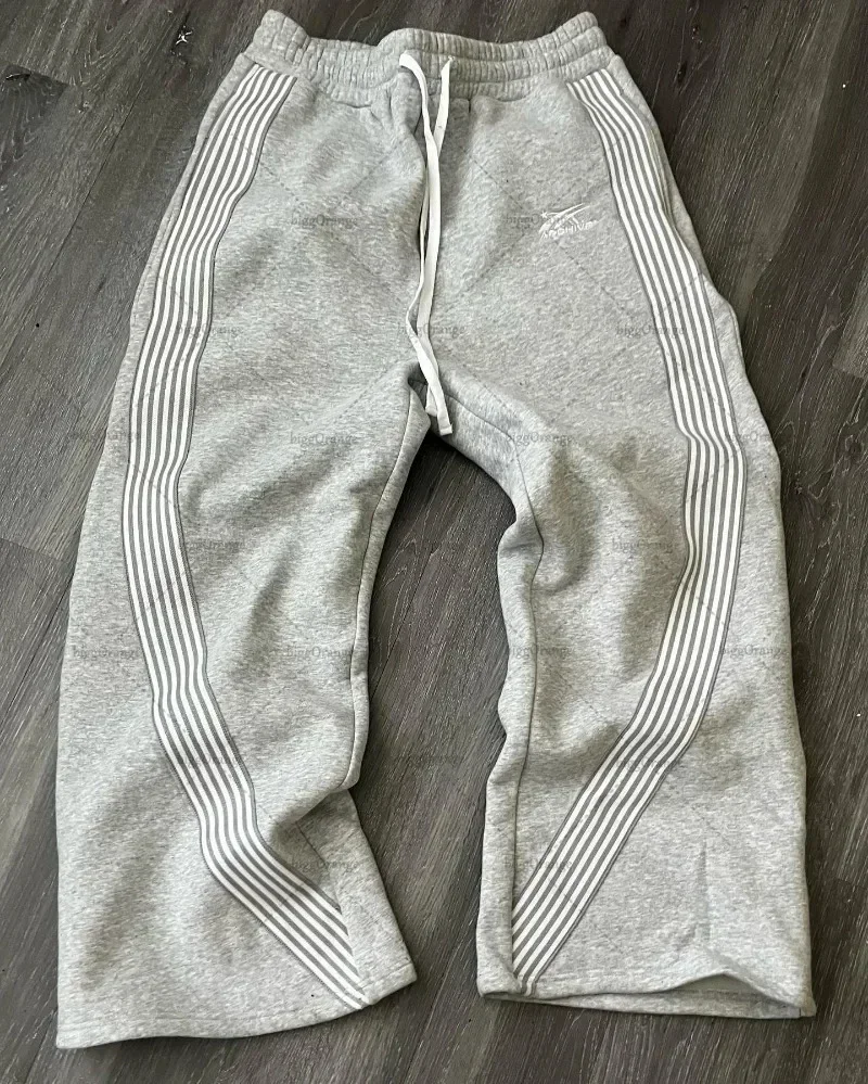 BiggOrange Y2k Camo Tactical Jogging Pants Gray 3