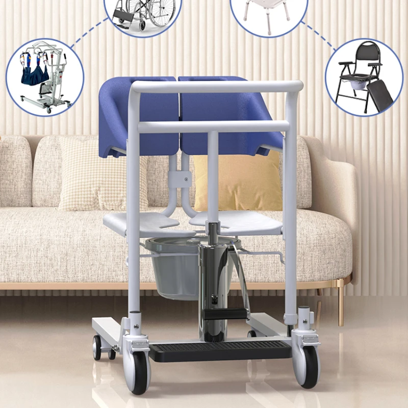 Lift multifunctional paralyzed patient bath chair disabled nursing home bedridden elderly care