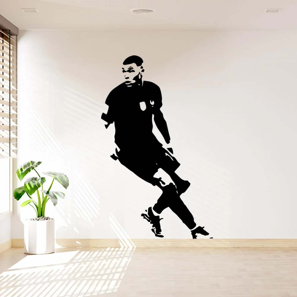 Footballer Wall Sticker Pvc Wall Stickers Wall Art Wall Paper For Home Decor Living Room Bedroom Wall Decoration Murals