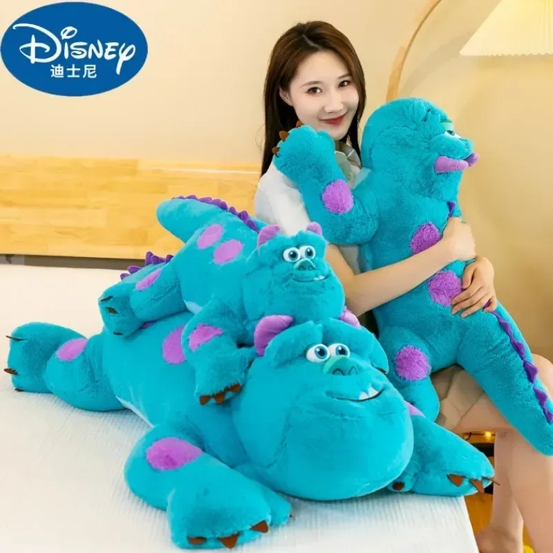 85Cm Disney Grote James P. Sullivan Knuffels Monsters University Inc. Pluche Poppen Met Anime Sier Kawaii Kussenknuffels