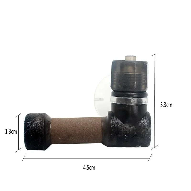 Super CO2 Atomizer Carbon Dioxide Bubble Diffuser for Aquarium Grass Plant Tank Size S/L