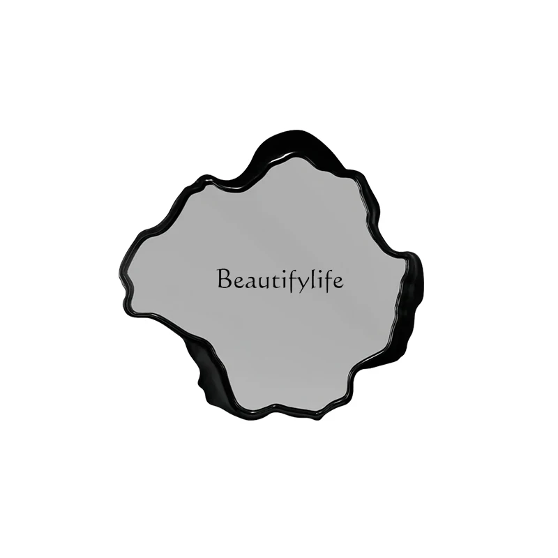 

Irregular Minimalist Makeup Mirror Bathroom Smart LED Bathroom Mirror Creative Art Wall Hanging