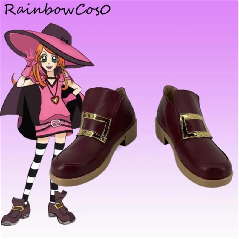 

Сахар Сахар Руна Шоколад Руна Шоколад Мейер Обувь для косплея Сапоги Игра Аниме Хэллоуин Рождество РадугаCos0 W4613