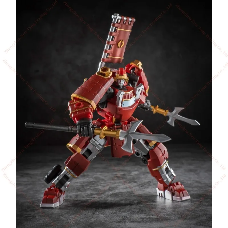 【متوفر】مصنع حديد التحول IF EX-56 EX56 Tetsybe Mini Samurai Action Figure مع صندوق