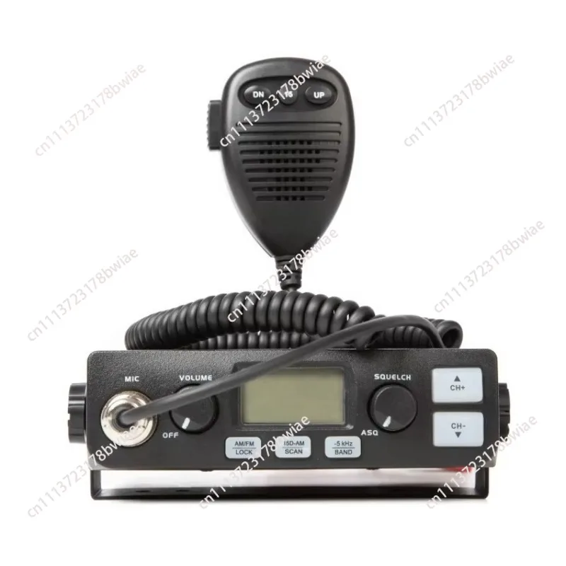 LT-338 Two-Way CB Radio, 4W 27 MHz AM FM Car Radio with VOX Function and Microphone