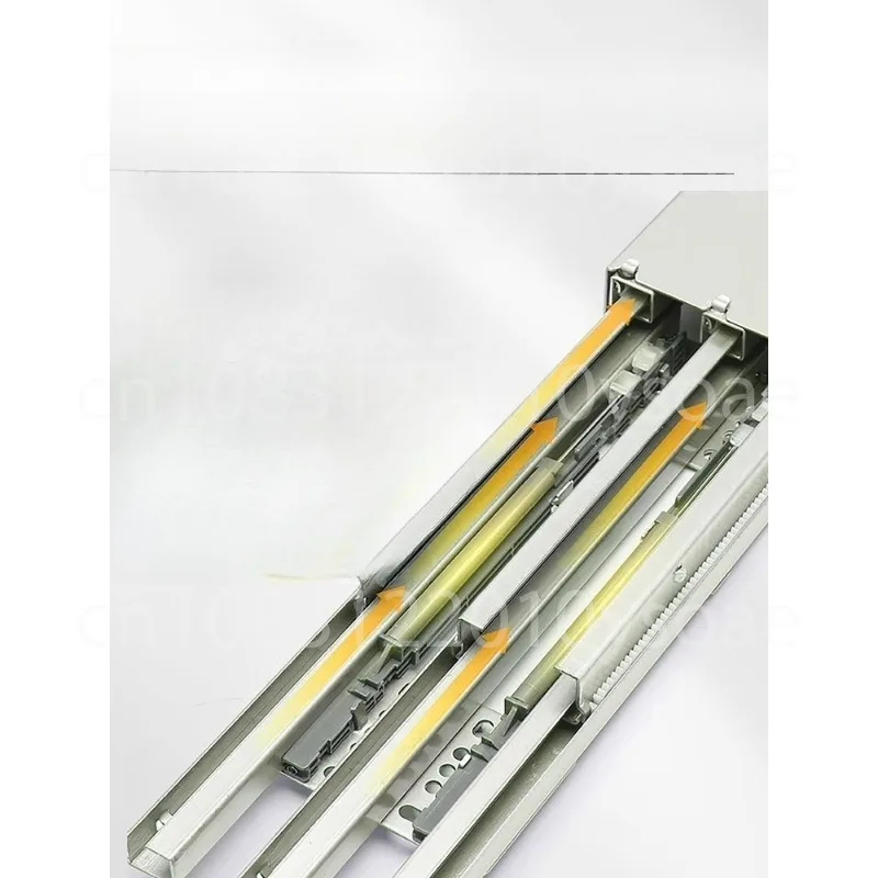 Slide Rail Deep Cabinet Heavy Push-pull Buffer Upper and Lower Clothing Cabinets Narrow High Cabinet