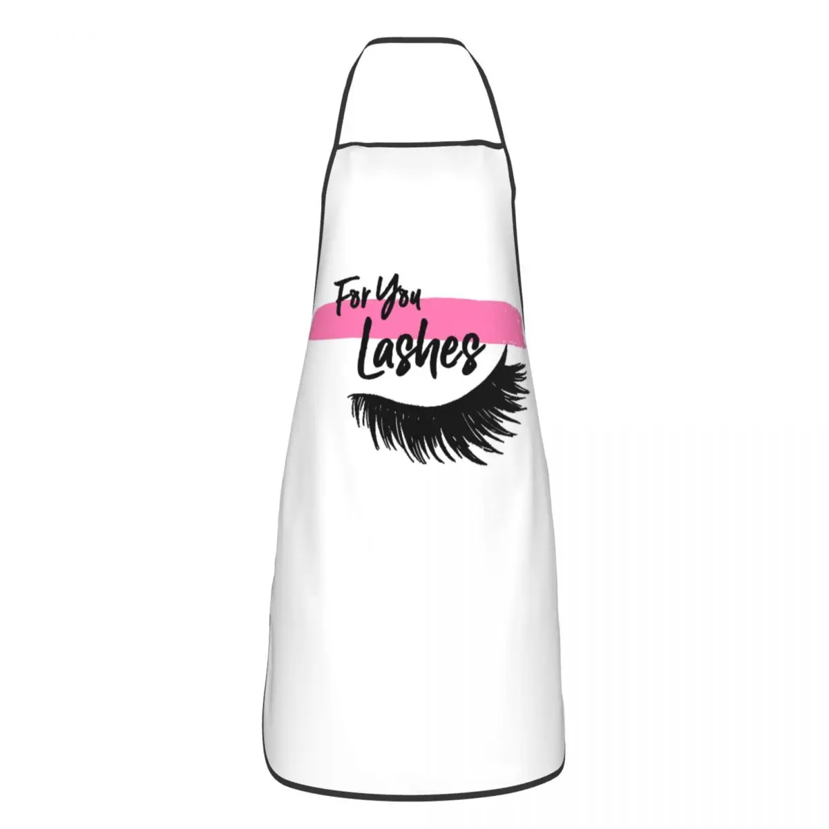 Eyelash Extension Makeup Tools Apron Chef Baking Tablier Waterproof Bib Kitchen Cleaning Pinafore for Women Men Painting