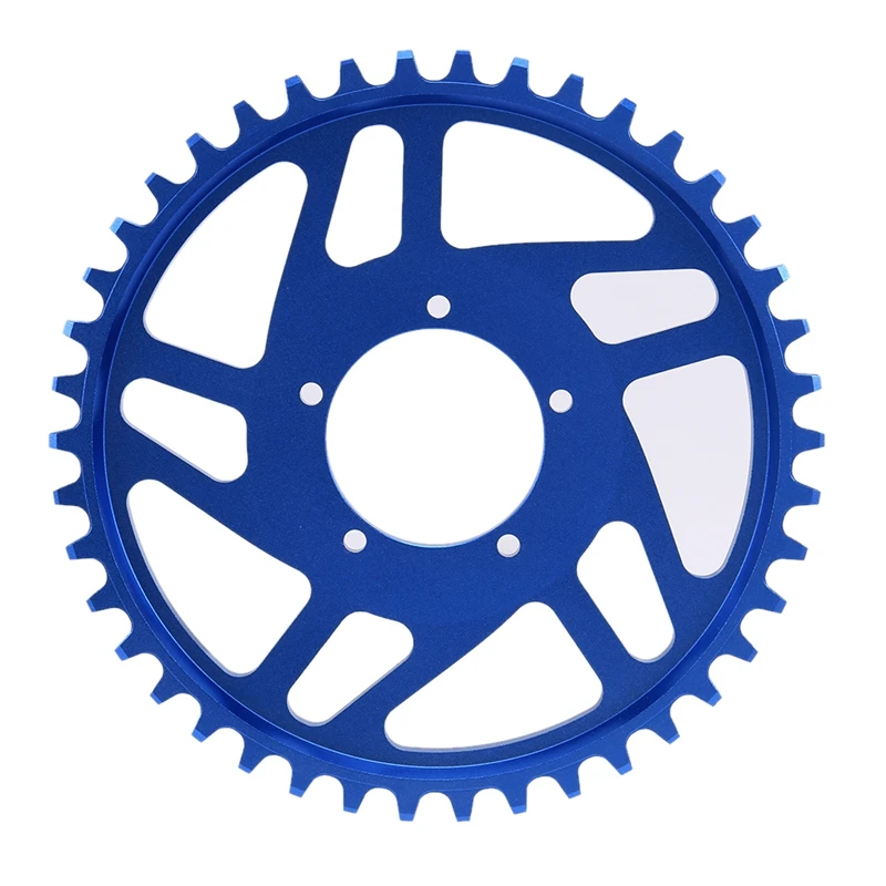 New Design 42T Crankset CNC 6061 T6 Aluminium Alloy Chainring For Banfang BBS01 BBS02 Mid Drive Motor Kit