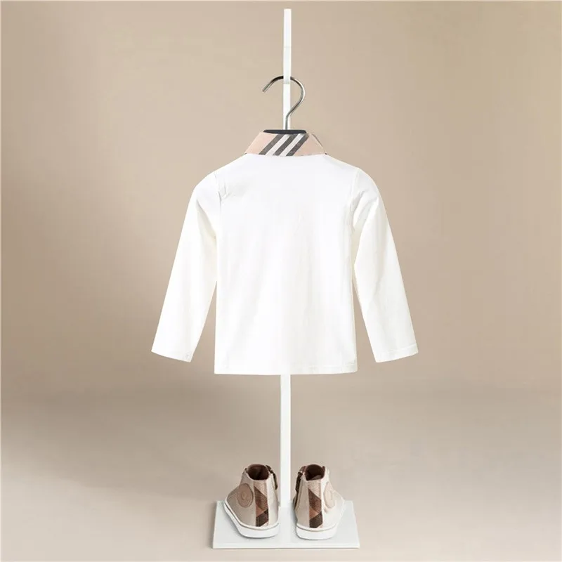 Autumn New Baby\'s T-shirts For Boys New Long Sleeve Kids T-shirts Cartoon striped pocket Tops Tees Casual Blouse Spring