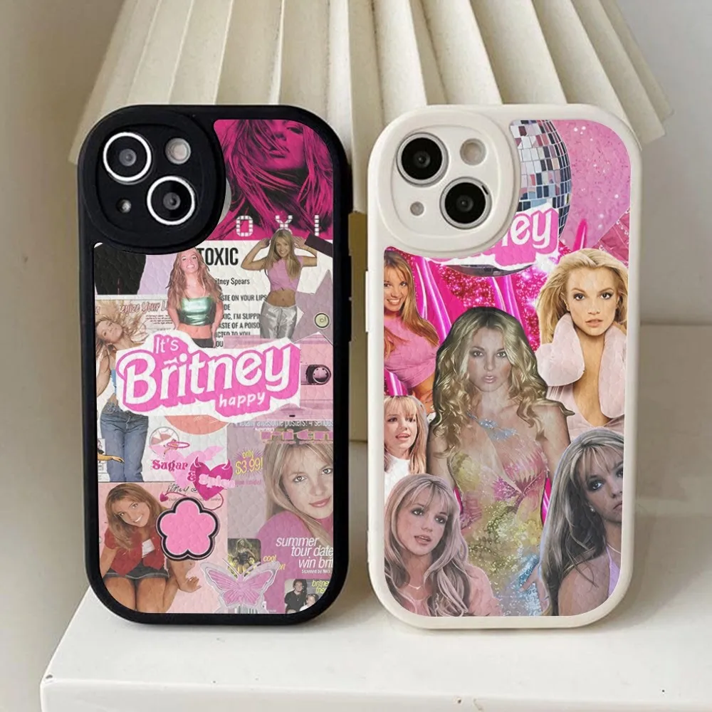 Britney Spears Phone Case Hard Leather For IPhone 14 13 12 Mini 11 14 Pro Max Xs X Xr 7 8 Plus Fundas