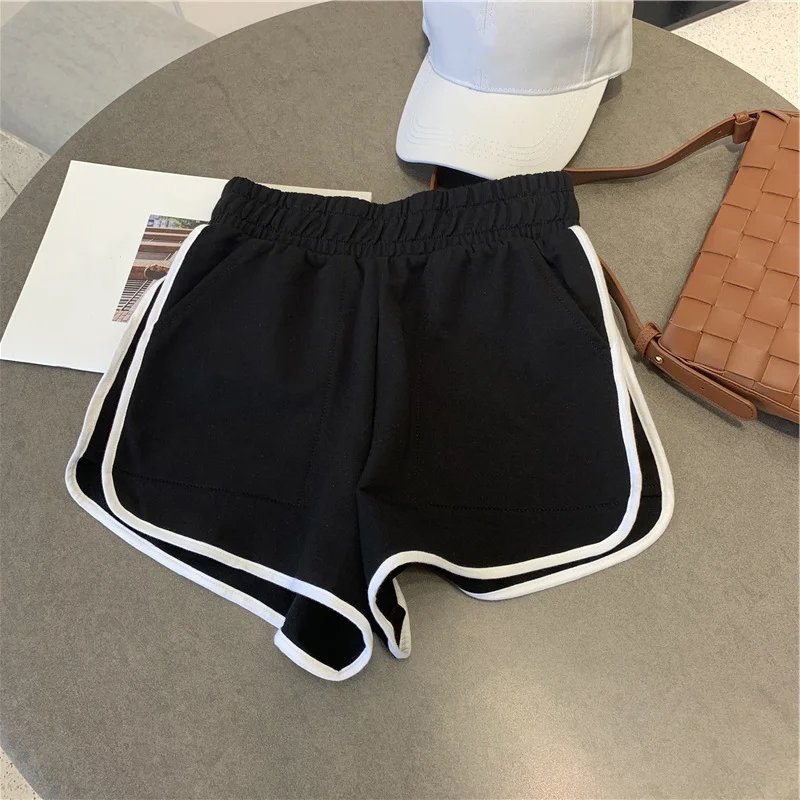 Summer New Striped Design Short Woman Simple Casual Fashion All-match Y2K Shorts 2024 Trendy Popular Pants for Women