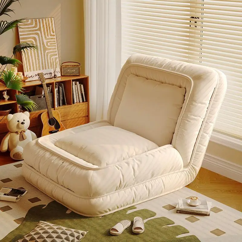 Human kennel, lazy sofa, folding balcony, single sofa bed, huge tatami mat, influencer double bedroom, room
