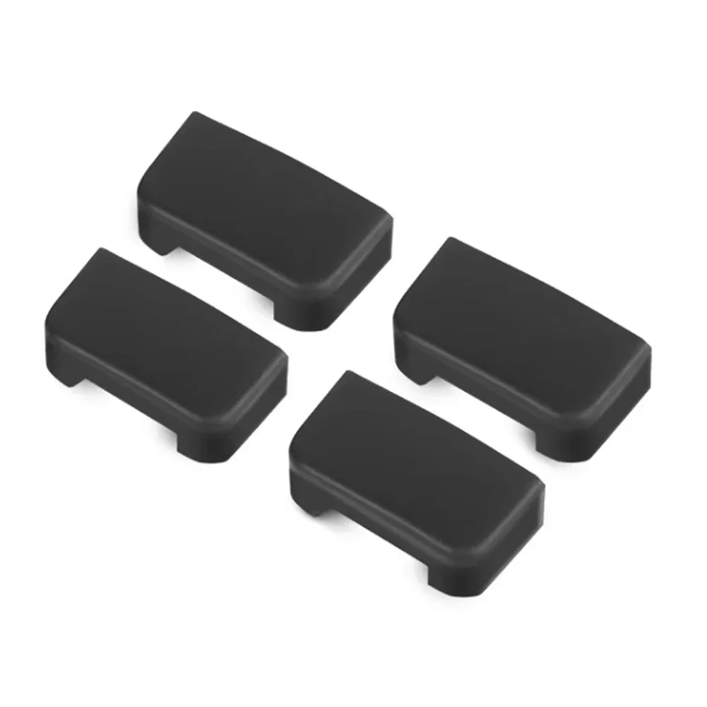 

4 PCS Rear Slide Rail Protection Plug Black Fit For Tesla Model 3/Y 2021 2022 2023 Rear Seat Slide Anti Kick Soft Rubber Plug