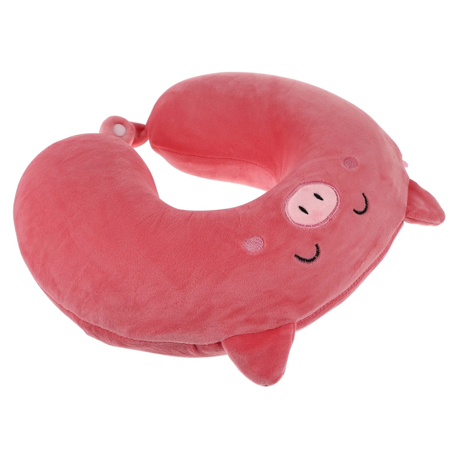 Almohada de soporte para el cuello, diseño en forma de U para viajes, vuelo largo, paseo en coche, cómoda columna Cervical, 1 Uds.