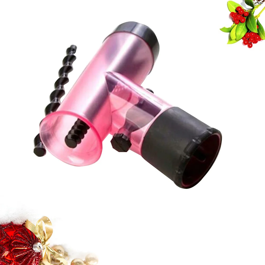 

2 бигуди для вьющихся волос, портативный интерфейс для фена, совместимый с насадкой диаметром до 5 см для домашнего салона