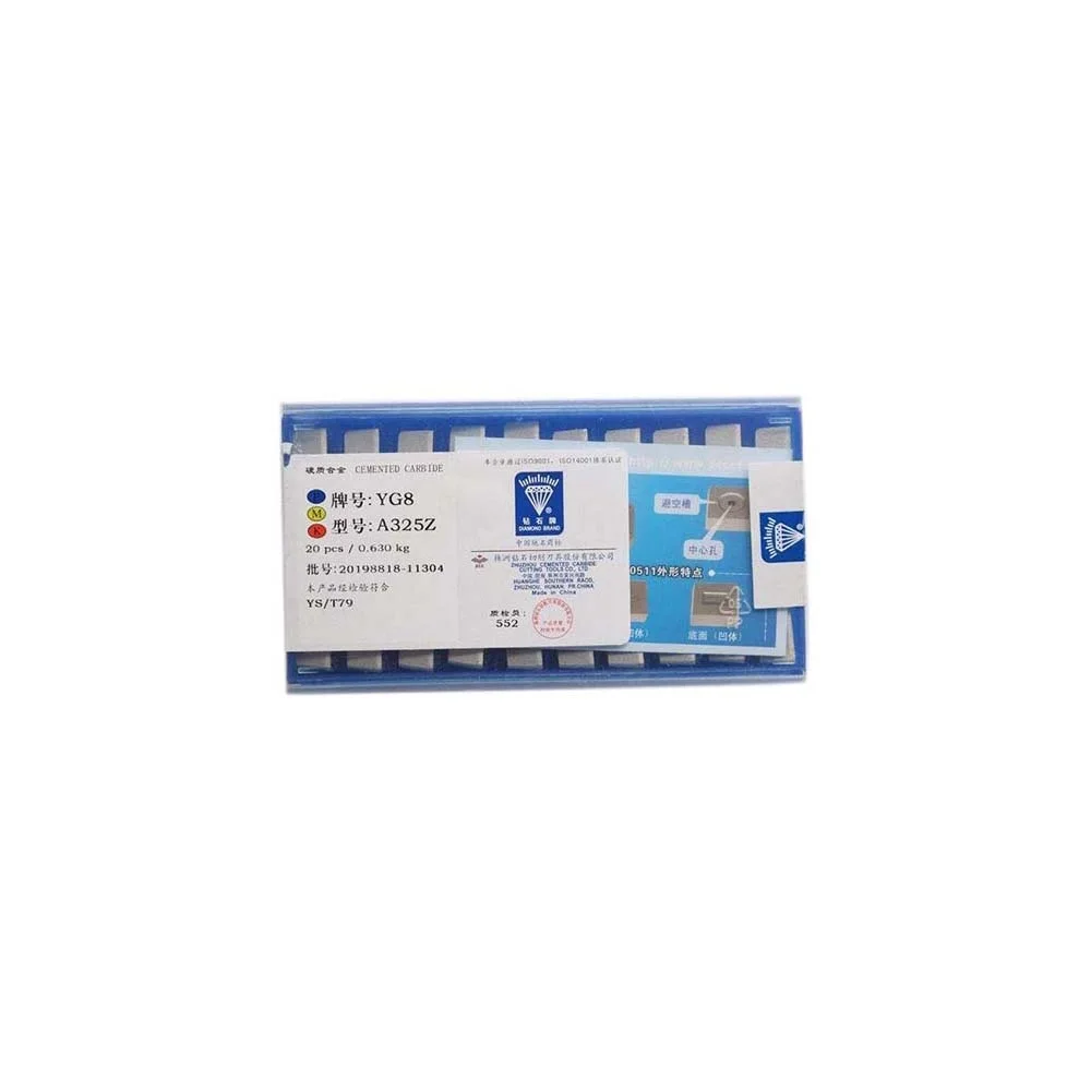 

100% оригинал YC35/YC45/YD15/YG3/YG3X/YG6/YG6A/YG6X/YG8/YG8N/YS2T/YS30/YS8/YT14/YT15/YT5/YW1/A325Z лезвие для сварки сплава