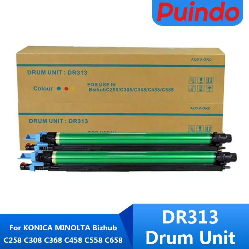 

Барабанная установка DR313 для KONICA MINOLTA Bizhub C258 C308 C368 C458 C558 C658